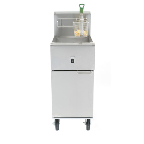 Dean SR114E Super Runner Fryer With 40-lb Oil Capacity And Floor Model