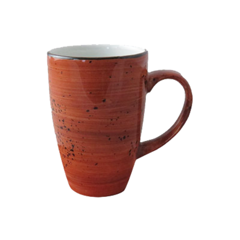 Continental 24RUS054-04 Aroma Mug, 9-1/2 oz. (0.28 L), with handle, Rustics by Continental, terra (for L