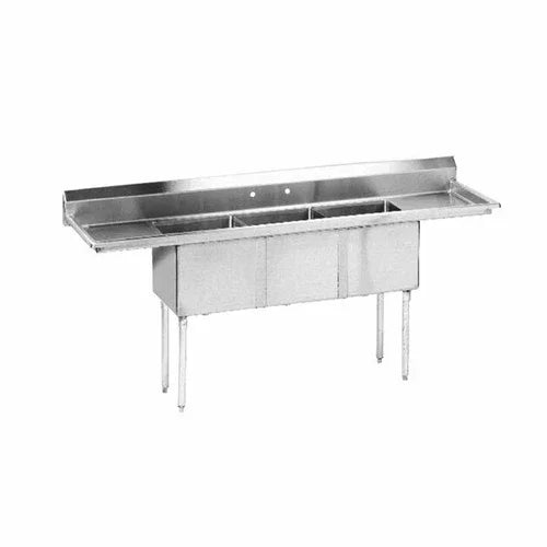 EFI SI824-3B | Versa Steel | Pot Sink three compartment 120-1/2 in W