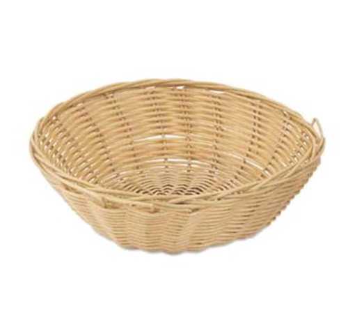 Browne 575444 Basket, 8 in  x 2-3/10 in , round, wire reinforced tops, bottom & ribs, non-abso