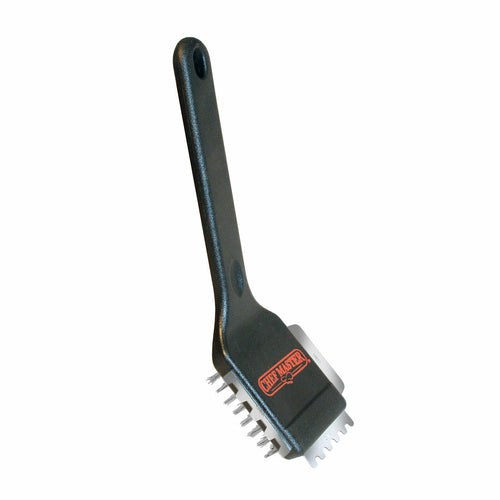 Chef Master 90052 Chef-Master Panini Grill Brush, 9-1/2 in L, features (3) scrapers, stainless ste