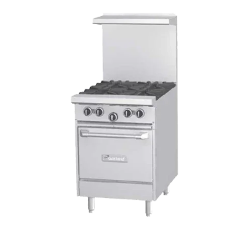 Garland G24-G24L Gas Griddle with 5/8 Inch Thickness, 24 Inch Size