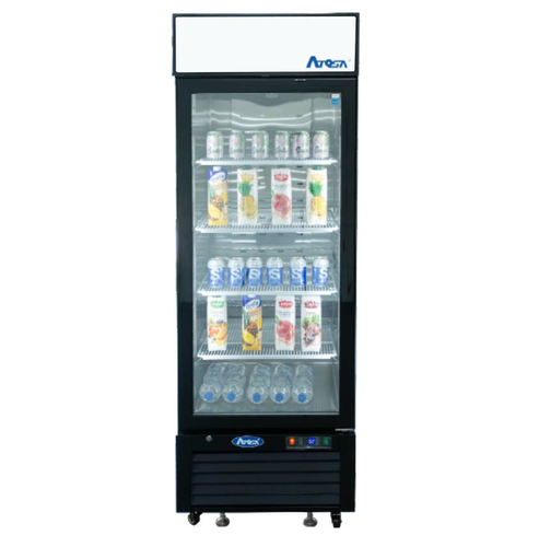 Atosa MCF8725GR Refrigerator Merchandiser, one-section, 24-1/5 in W x 24 in D x 76-1/5 in H, bot