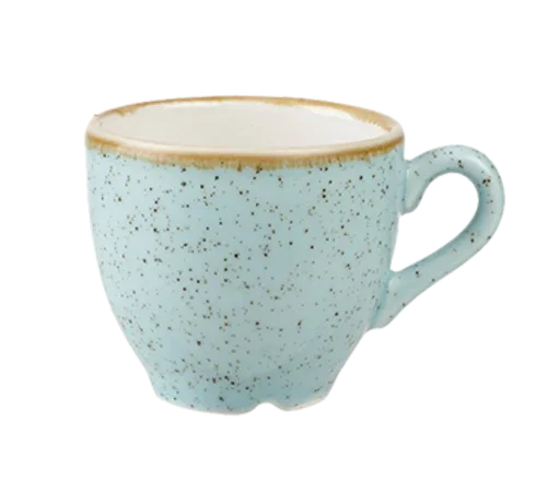 Churchill SDESCEB91 Espresso Cup 3-1/2 oz Handle Stackable Microwave Dishwasher Safe