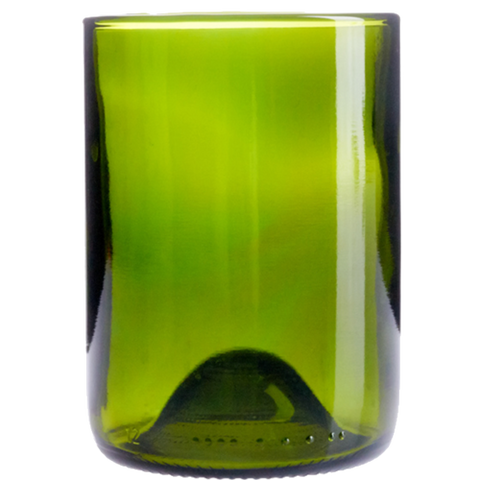 Arcoroc FK258 Tumbler, 12 oz., glass, green, Arcoroc, Wine Bottom (H 4 in  T 3 in  B 3 in  M 3