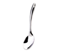 Browne 573180 Eclipse Serving Spoon, 10 in , ergonomic, solid, tapered stay-cool curved hollow