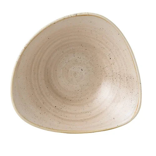 Churchill SNMSTRB91 Bowl 21 oz Triangular Rolled Edge Microwave Dishwasher Safe