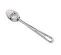 Browne 572152 Conventional Serving Spoon, 15 in L, perforated, grooved handle, full-length rei