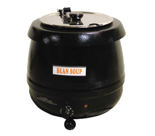 Omcan 19073 (FW-CN-0010) Soup Kettle, 10 L capacity, black, 400 W, 110v/60/1-ph, CE, ETL & c