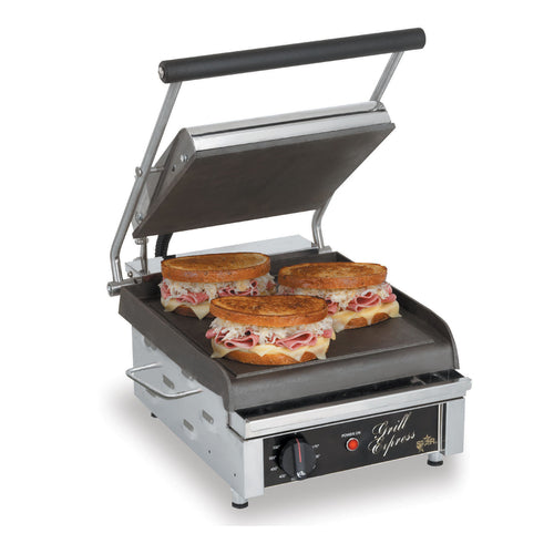 Star Mfg GX10IS Grill Express Two-Sided Grill, electric, 10 in W x 10 in D cooking surface, fixe