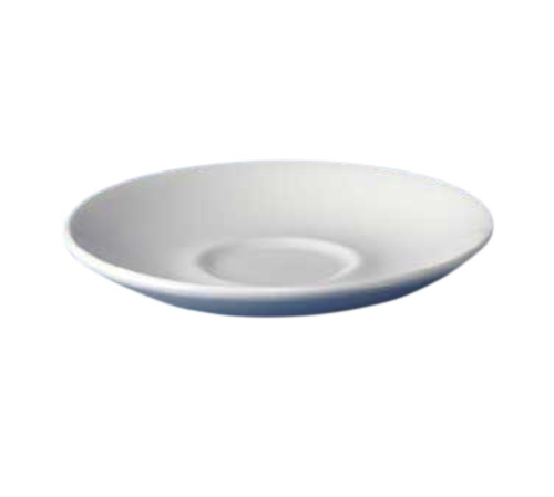 Churchill WH  ESS 1 Espresso Saucer, 4-1/2 in  dia., round, rolled edge, microwave & dishwasher safe