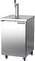 Beverage Air DD24HC-1-S Draft Beer Cooler, 24 in W, 30-1/8 in D, 7.66 cu. ft., (1) door, (1) keg capacit