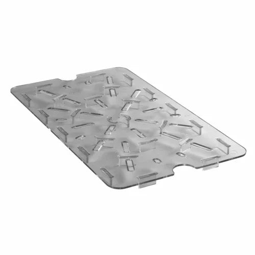 Cambro 1826DSCW135 | Camwear Drain Shelf | 18 x 26 in Food Storage Boxes Clear