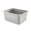 Browne 5781216 Steam Table Pan, 1/2 half size, 10.6 qt., 12-3/4 in L x 10-3/8 in W x 6 in  deep