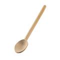 Browne 744564 Wood Spoon, 5/8 in  dia. x 14 in L, Alpine beechwood, wax finish