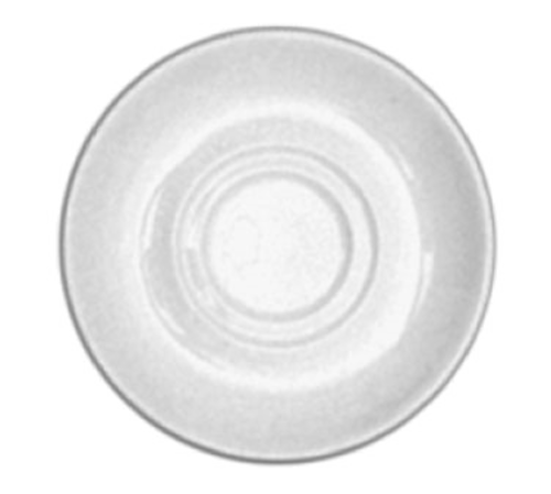 Continental 51CCPWD033 Cafe Espresso Saucer, 4-1/2 in  dia., round, double well, scratch resistant, ove