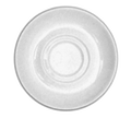 Continental 51CCPWD033 Cafe Espresso Saucer, 4-1/2 in  dia., round, double well, scratch resistant, ove