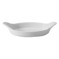 Creative Table M00122 Dish, 8-3/5 oz. (0.25 L), 8-1/2 in , oval, eared, Creative Table