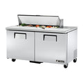 True TSSU-60-12-HC Sandwich/Salad Unit, (12) 1/6 size (4 in D) poly pans, stainless steel insulated