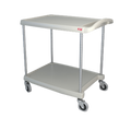 Metro MY2030-24G  - myCart Series Utility Cart, (2) shelves, open base, 34-3/8 in W x 2