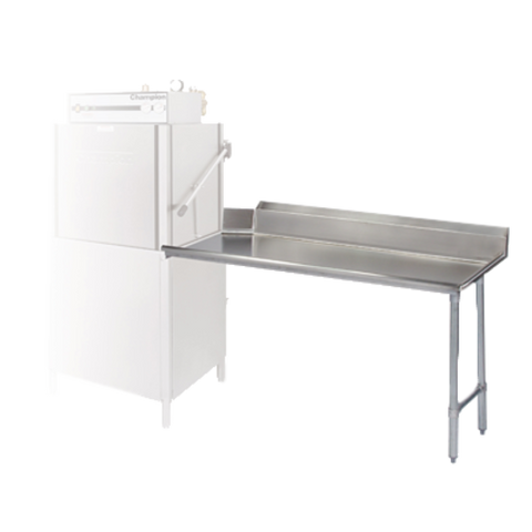 Tarrison TA-CDT36R Clean Dishtable, straight design, 36 in W x 30 in D, left-to-right operation, 3-