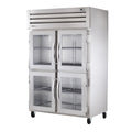 True STG2H-4HG SPEC SERIESr Heated Cabinet, reach-in, two-section, (4) glass half doors with lo