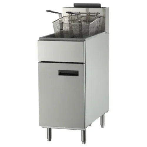 EFI RCTFS-40N | Versa Heat | Fryer natural gas floor model 40 lb oil capacity