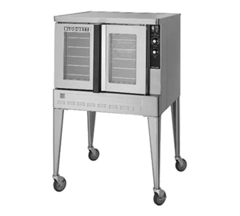 Blodgett ZEPH-100-G SGL Zephaire Convection Oven, gas, single-deck, standard depth, capacity (5) 18 in