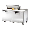 True TSSU-60-10-HC Sandwich/Salad Unit, (10) 1/6 size (4 in D) poly pans, stainless steel insulated