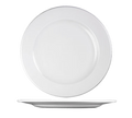 Churchill WH  VP9 1 Plate, 9 in  dia., round, rolled edge, microwave & dishwasher safe, ceramic, eco