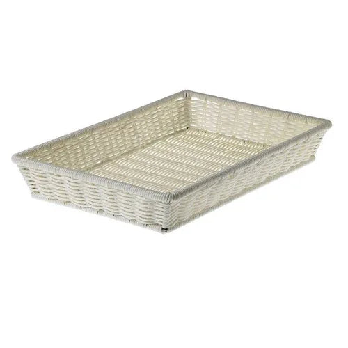 Leone T0548.Y rectangular basket 52.5 x 32.5 x 8 cm dishwasher safe non-oven proof