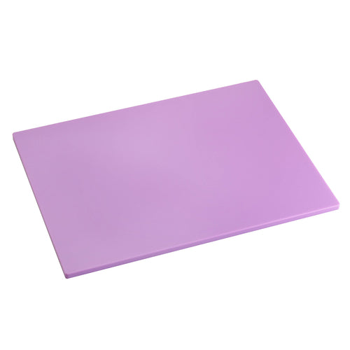 Browne 57361216 Cutting Board, 12 in  x 18 in  x 1/2 in , non-skid surface, medium density, dish