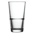 Pasabache PG52290 Pasabahce Grande-Stack Hi-Ball Glass, 9-3/4 oz. (290ml), 5 in H, (3 in T 2 in B)