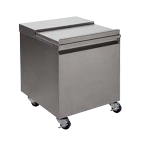 Tarrison TA-IBM100 Ice Bin, mobile, 22-1/4 in W x 24 in D x 28-1/2 in H, up to 125 lbs. capacity, r