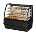 True TDM-DC-48-GE/GE-S-S Display Merchandiser, dry, non-refrigerated, 48-1/4 in W, with lift up curved gl