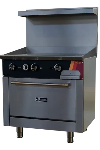 EFI HRG36-36GM-P | Versa Heat | Gas Range with Griddle and Manual Controls