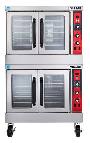 Vulcan SG44 Convection Oven, gas, double-deck, solid state controls, electronic spark igniti