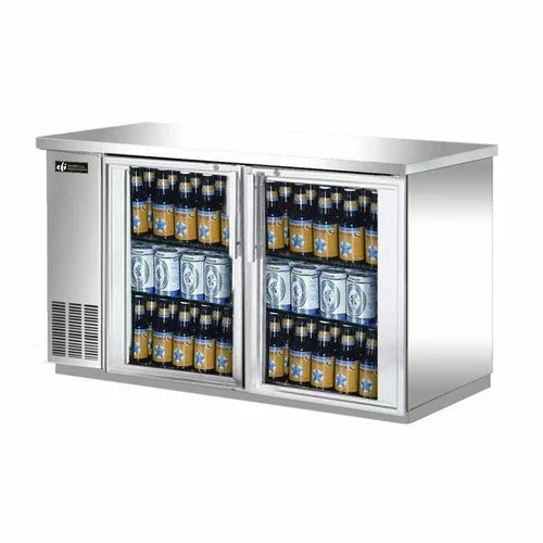 EFI CBBSGD2-60CC | Versa Chill | Classic-Chill Series Refrigerated Back Bar Cabinet