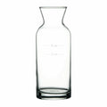 Browne PG43804-5-8 Pasabahce Village Carafe, 12 oz. rim full (with 5 oz. & 8 oz. fill lines), 6-3/4