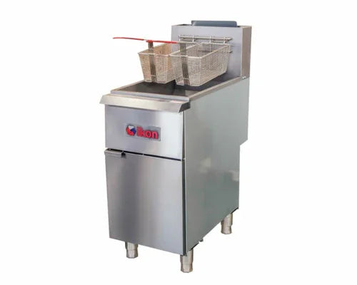 Ikon IGF-40/50-NG Cooking Fryer for Natural Gas Use 15-1/2 in W x 30.8 in D