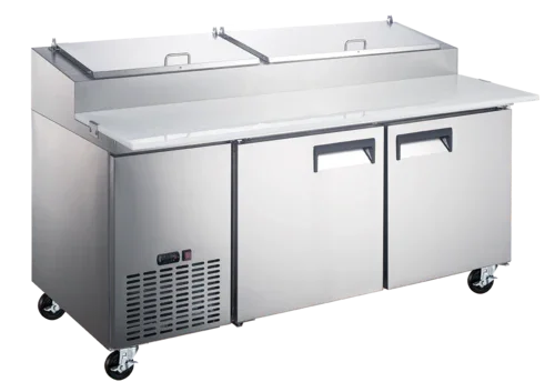 EFI CPDR2-67VCX | Versa C. X-Line | Refrigerated Pizza Prep Table, 2 Section