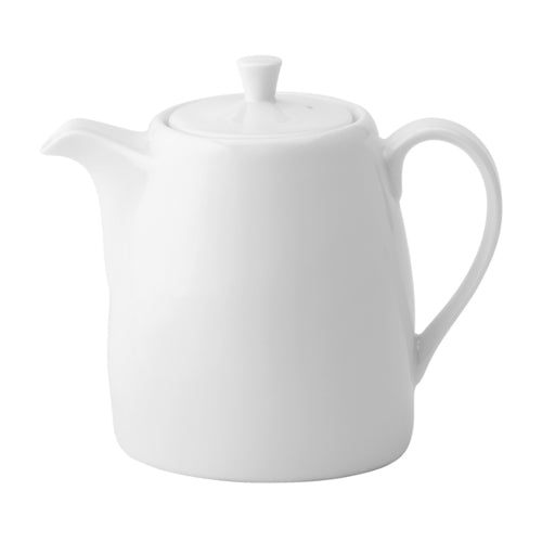 Anton Black / Piata ABZ03050 Teapot, 14 oz. (0.41 L), with lid, porcelain, microwave and dishwasher safe, edg