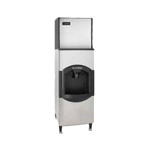 Ice-O-Matic CD40022 Ice Dispenser, floor model, approximately 120 lb ice storage capacity, push disp