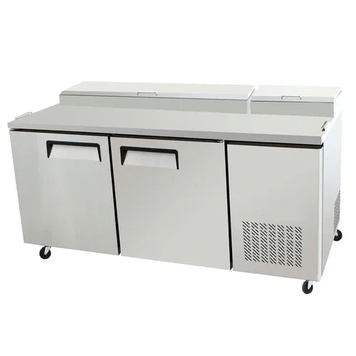EFI CPDR2-67VC | Versa Chill | Refrigerated Pizza Prep Table Two-Section 18.5 cu ft