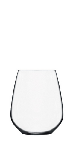Luigi Bormioli A10291BYI02AA02 Cabernet/Merlot Glass, 23.25 oz., stemless, reinforced rims, curved bowl shape,