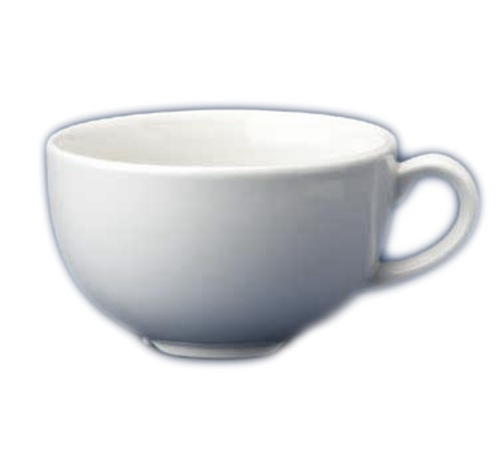 Churchill WH  CB281 Cappuccino Cup, 12 oz., with handle, rolled edge, microwave & dishwasher safe, c