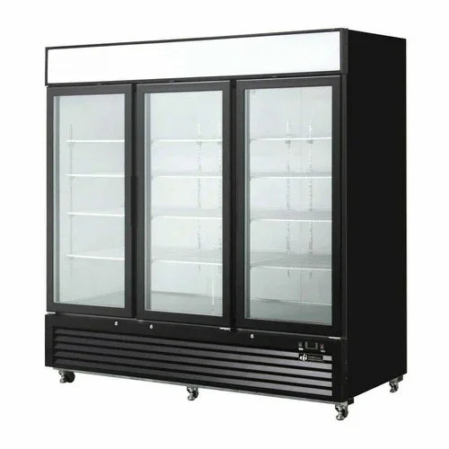 EFI C3-82GDVC | Versa Chill | Refrigerator Merchandiser Three-Section 72 cu ft