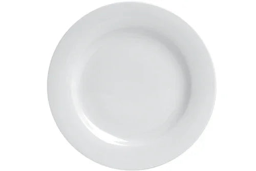 Porland 04AP015209 White Flat Plate 27cm Ceramic (6 per case)