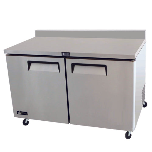 EFI FWDR2-60VC | Versa Chill | Worktop Freezer Two-Section 17.2 cu. ft. Capacity