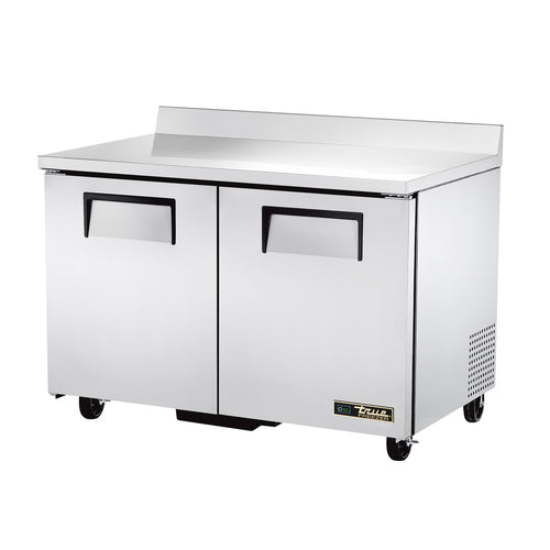 True TWT-48F-HC Work Top Freezer, two-section, -10øF, rear mounted self-contained refrigeration,